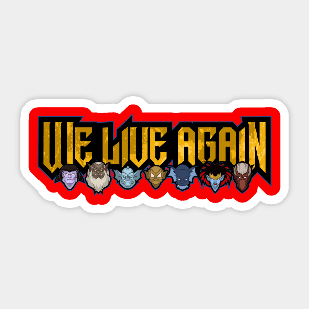 We Live Again Sticker by CupidsArt - TP